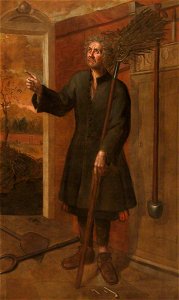 British (English) School - A Farm Labourer - 1441520 - National Trust