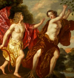 British (English) School - Apollo Pursuing Daphne (after Flemish School) - 1553501 - National Trust. Free illustration for personal and commercial use.