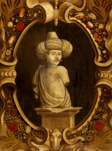 British (English) School - Asia, Personified by a Simulated Bust in an Ornamental Niche - 726148 - National Trust