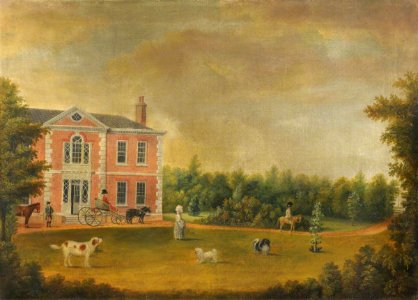 British (English) School - An English Country House - 207843 - National Trust