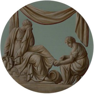 British (English) School - A (Grecian-Roman) Wedding, Washing the Feet (Alcestis Preparing to Die) - 108795 - National Trust
