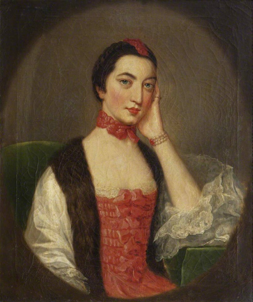 British (English) School (possibly) - Portrait of an Unknown Lady (possibly Jane Revell, d.1760, Lady Warren) - 653215 - National Trust