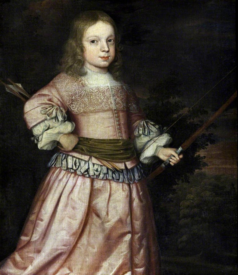 British (English) School - Called 'Elizabeth Lucy (b.1671), Mrs Clement Throckmorton of Haseley' (really Davenport Lucy, c.1659-1660–1690^) - 533833 - National Trust