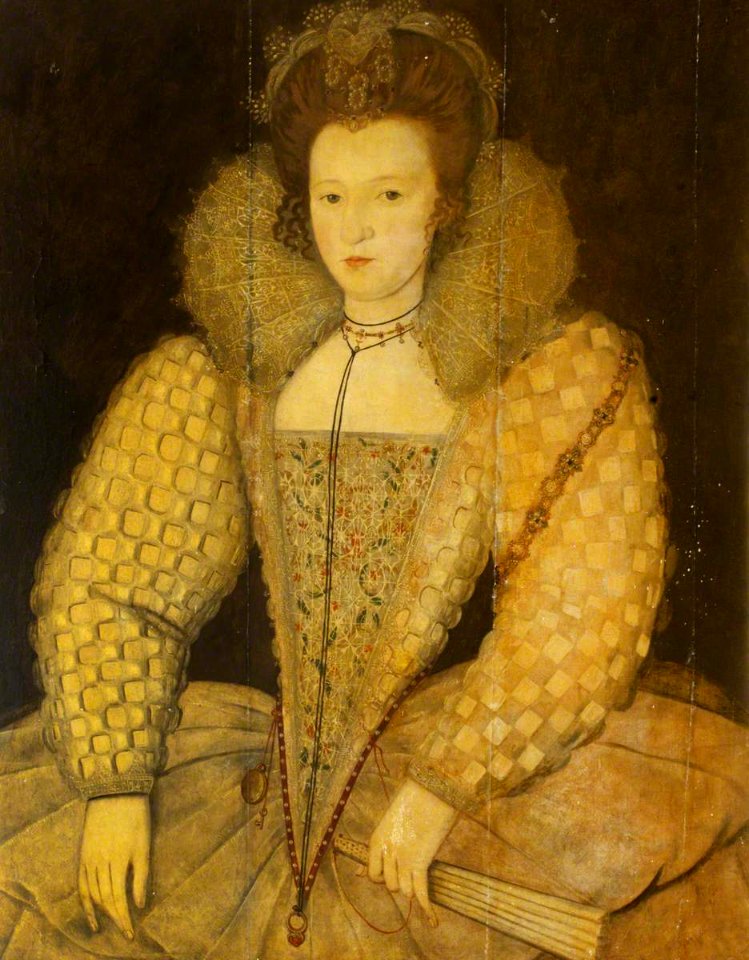 British (English) School - Called 'Elizabeth I' (but really an unknown lady) - 1276857 - National Trust