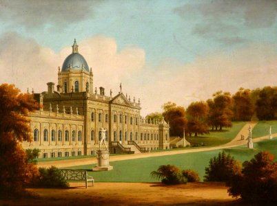 British (English) School - A View of Castle Howard - 1530117 - National Trust