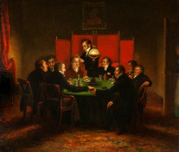 British (English) School - A Meeting of the Newcastle Phrenological Society - 1230212 - National Trust