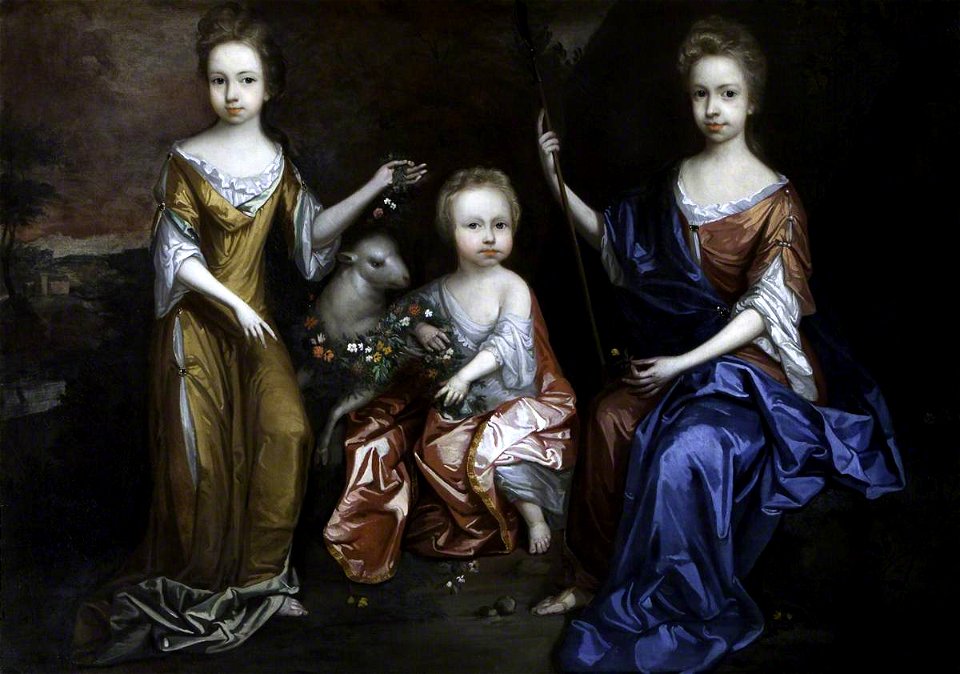 British (English) School - Called 'Alice, Mary and Catherine Lucy, The Daughters of Sir Fulke Lucy of Henbury and Isabella Dave - 533843 - National Trust