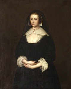 British (English) School - Called 'Lady Penelope D’Arcy (d.1661), Lady Hervey' (but really Mary Hervey, 1620–1654, Lady Gage) - 851802 - National Trust