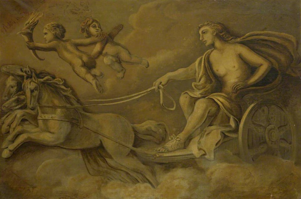 British (English) School - Apollo in His Chariot - 926862.5 - National Trust