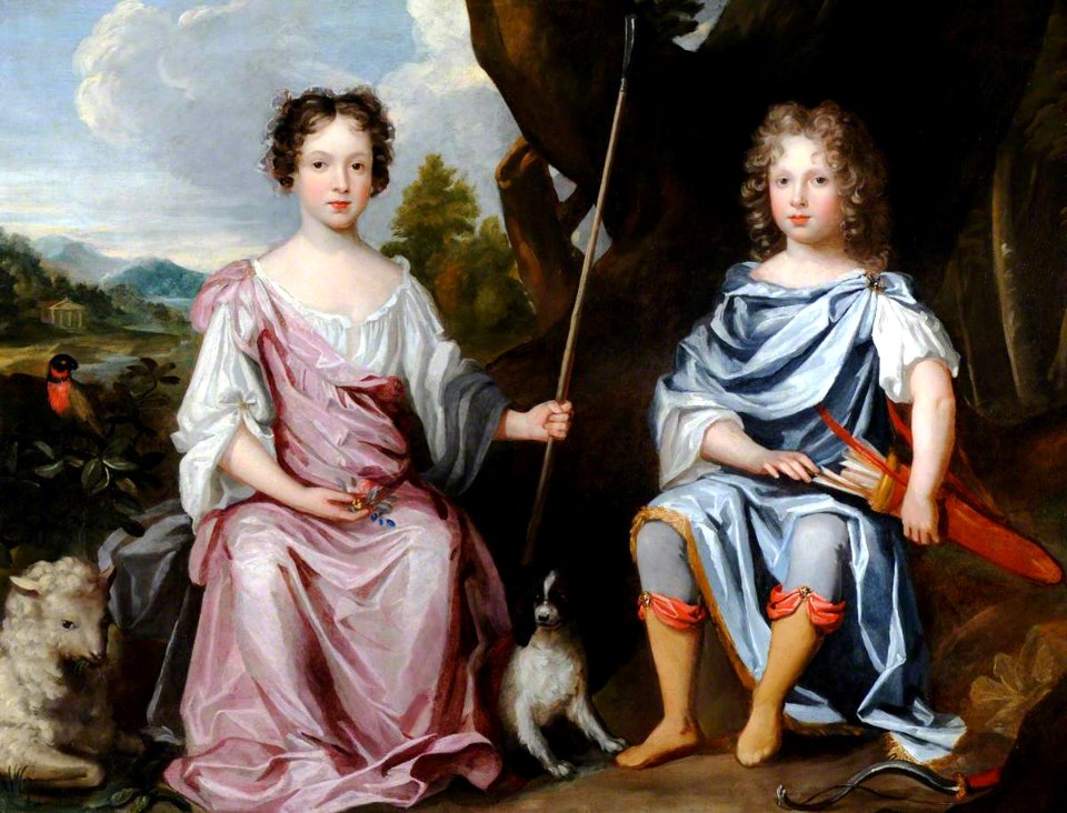 British (English) School - Edward Graham (c.1679-1681–1710), Later 2nd Viscount Preston, and His Sister Catherine (1677–757), Later Lady Widdrington, in Pastoral Dress - 980562 - National Trust