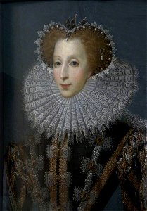 British (English) School - Elizabeth Stafford (1546–1599), Lady Drury - 337033 - National Trust. Free illustration for personal and commercial use.