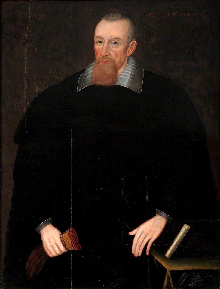 British (English) School - Edward Bruce (1548–1611), 1st Lord Bruce of Kinloss, Aged 55 - 1129164 - National Trust