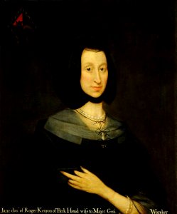 British (English) School - Dorothy Kenyon (1622-1623–before 1683), Mrs Charles Worsley - 421982 - National Trust
