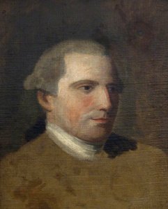 British (English) School - Head of an Unknown Gentleman (unfinished) - 637660 - National Trust