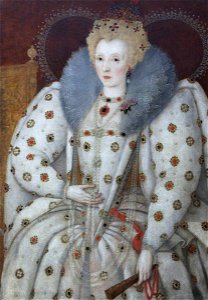 British (English) School - Elizabeth I (1533–1603) - 355505 - National Trust. Free illustration for personal and commercial use.