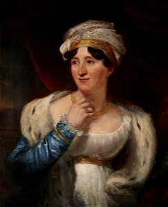 British (English) School - Charlotte Melosina Staples (1786–1847), Mrs William Lenox-Conyngham - 216391 - National Trust
