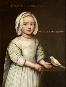 British (English) School - Isabella Hervey (b.1659), Later Mrs Gervase Elwes, as a Child - 851819 - National Trust