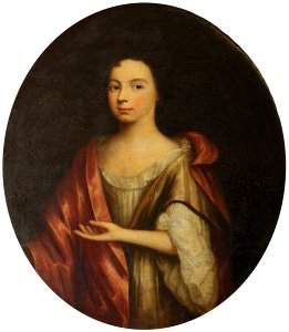 British (English) School - Jane Kinaston, Mrs Holland, as a Girl - 1151389 - National Trust