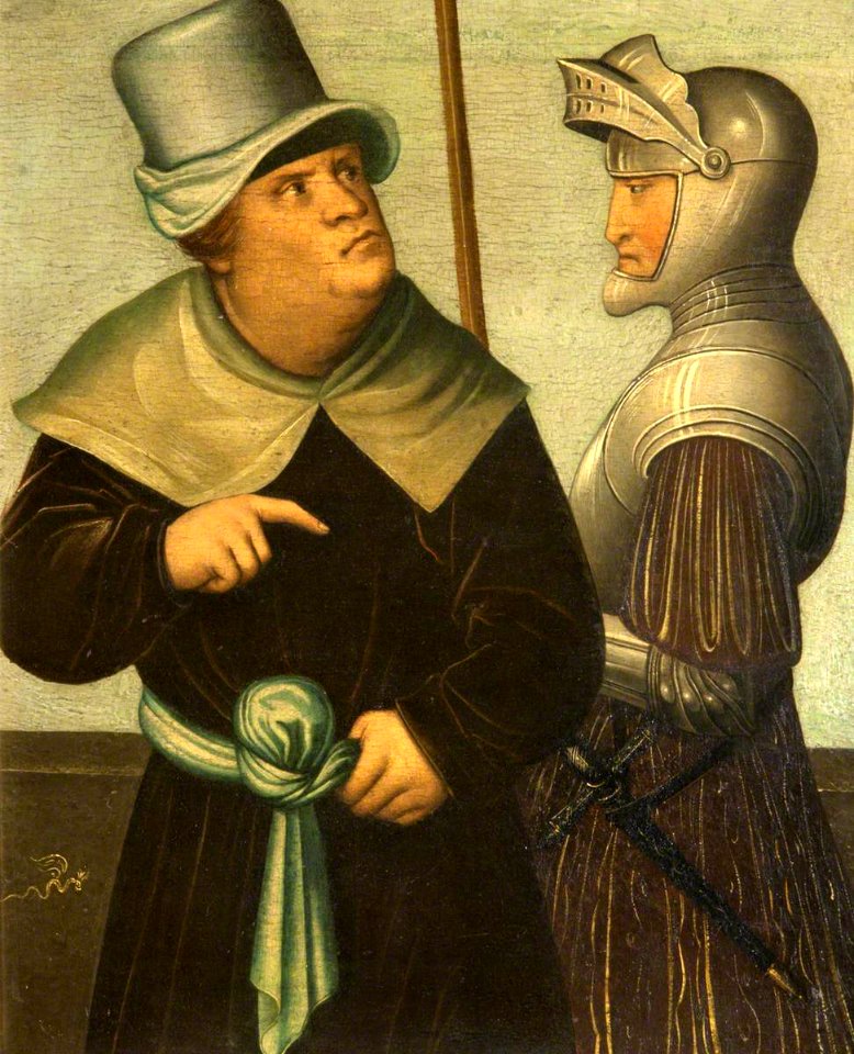 British (English) School - Martin Luther (1483–1546), Leaving Augsburg under the Protection of His Friend Langemantel - 584421 - National Trust