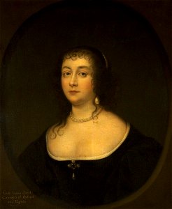 British (English) School - Lady Diana Cecil (1596–1654), Countess of Oxford ^ Elgin - 932374 - National Trust
