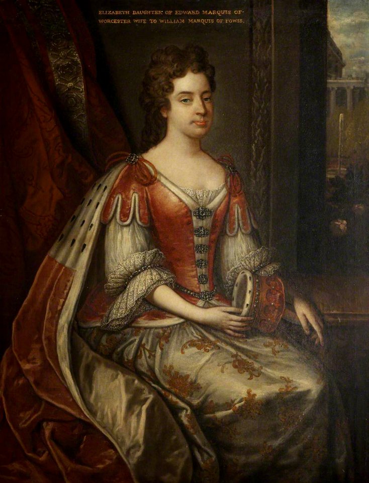 British (English) School - Lady Elizabeth Somerset (1633-1634–1690-1691), Marchioness-Duchess of Powis - 135579 - National Trust