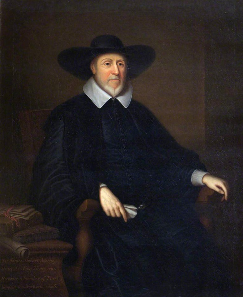 British (English) School - Portrait of a Man (inscribed as 'Attorney-General Sir James Hobart, 1436–1507') - 355510 - National Trust