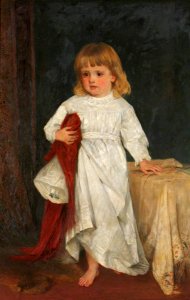 British (English) School - Olive Mary Wolryche-Whitmore (1879–1951), Later Mrs Eustace Scott Hamilton-Russell, as a Child - 814212 - National Trust