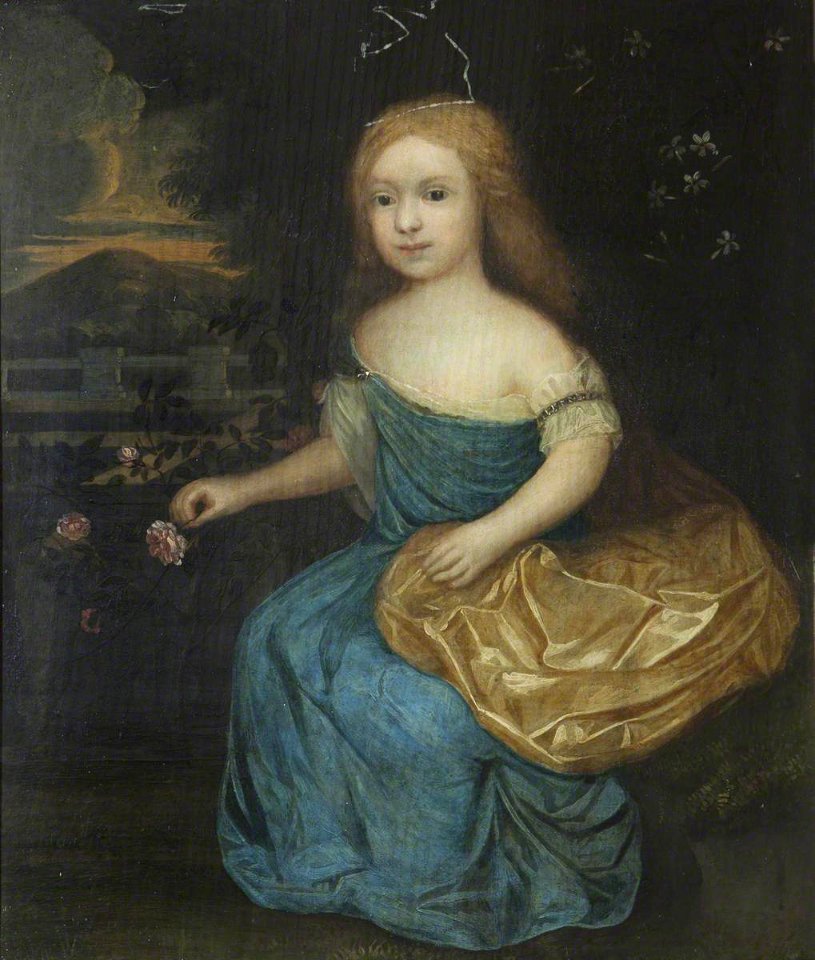 British (English) School - Portrait of a Daughter of Sir John Hobart (1627–1683), 3rd Bt (possibly Philippa Hobart, later Lady Pye) - 355492.2 - National Trust
