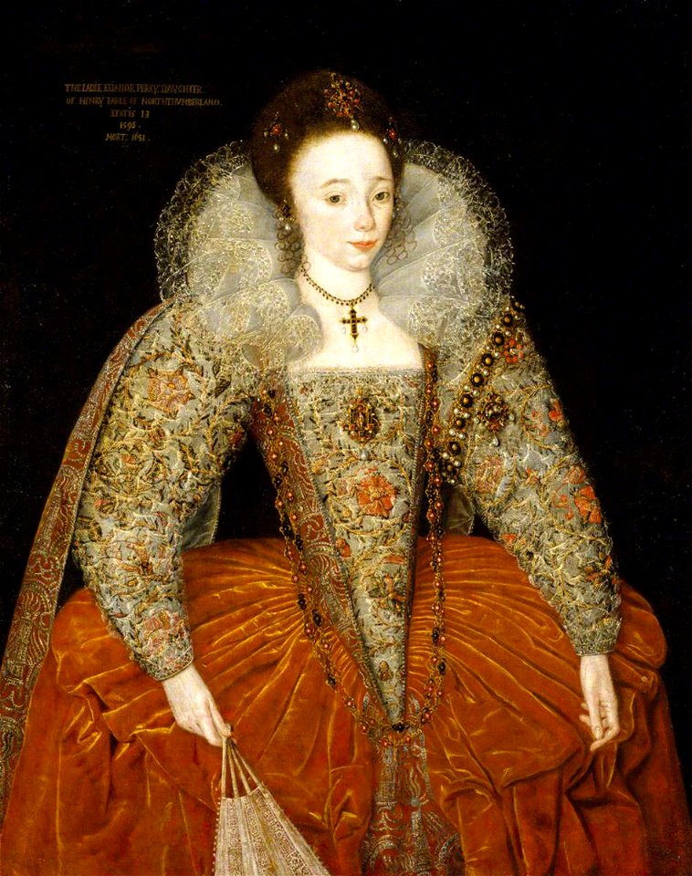 British (English) School - Lady Eleanor Percy (1582-1583–1650), afterwards Lady Powis, Aged 13 - 1180904 - National Trust
