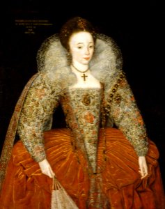 British (English) School - Lady Eleanor Percy (1582-1583–1650), afterwards Lady Powis, Aged 13 - 1180904 - National Trust