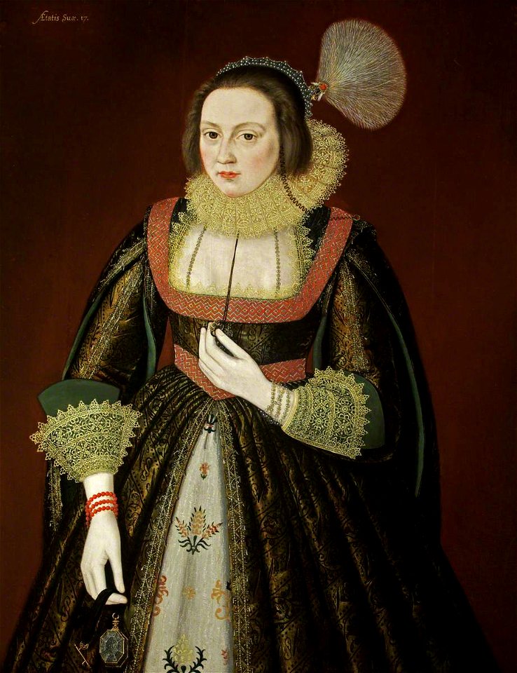 British (English) School - Portrait of a Girl of the Morgan Family, Aged 17 - 1553684 - National Trust
