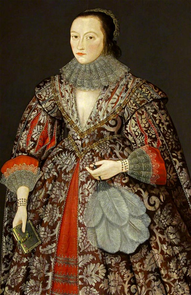 British (English) School - Portrait of a Lady of the Morgan Family - 1553676 - National Trust