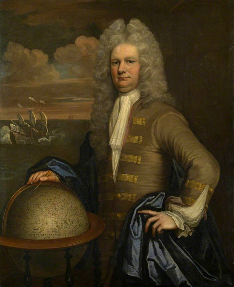 British (English) School - Portrait of an East India Company Captain - BHC3126 - Royal Museums Greenwich