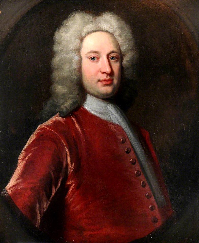British (English) School - Portrait of an Unknown Gentleman in a Plum-Coloured Coat - 1548189 - National Trust