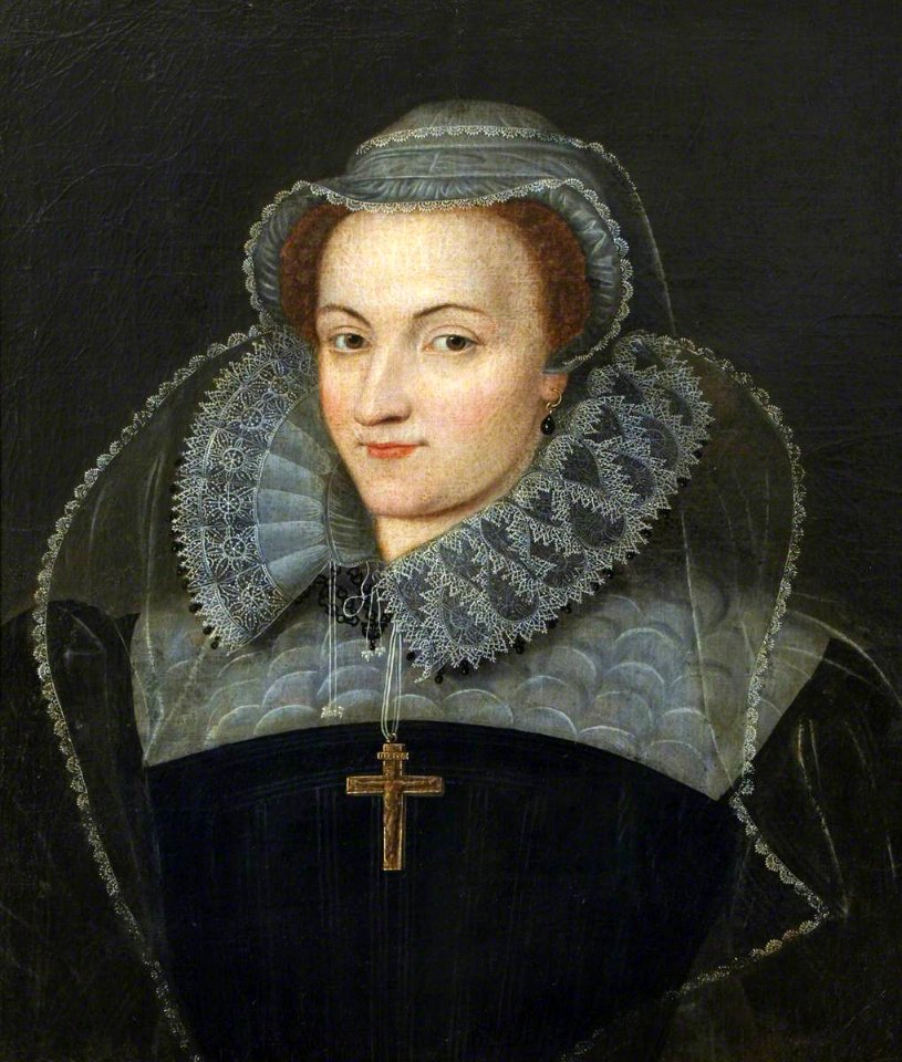 British (English) School - Mary, Queen of Scots (1542–1587) (after P. Oundry) - 557795 - National Trust