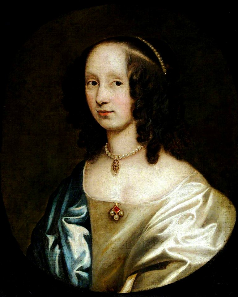 British (English) School - Portrait of an Unknown Lady in Yellow and Blue - 593138 - National Trust