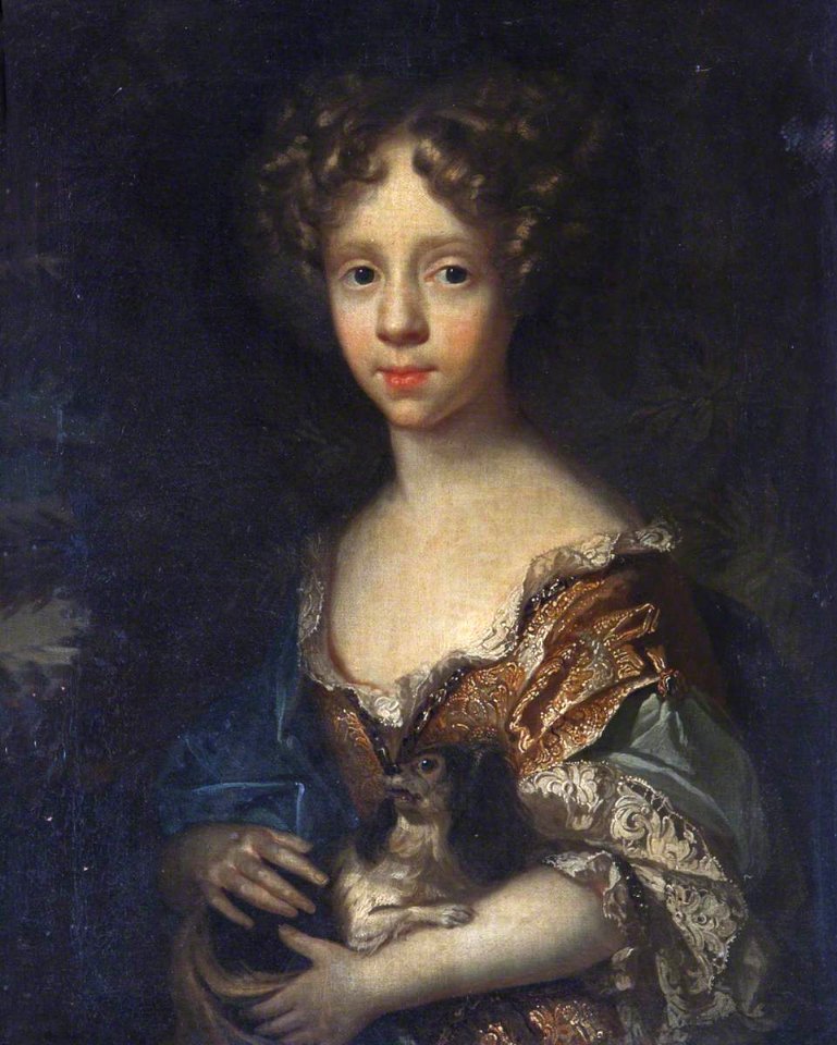 British (English) School - Portrait of a Young Girl of the Vernon Family - 653232 - National Trust