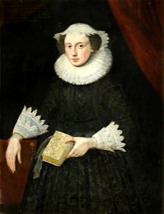 British (English) School - Portrait of a Lady (called 'Mary Clopton, d.1584, Lady Cordell') - 926809 - National Trust