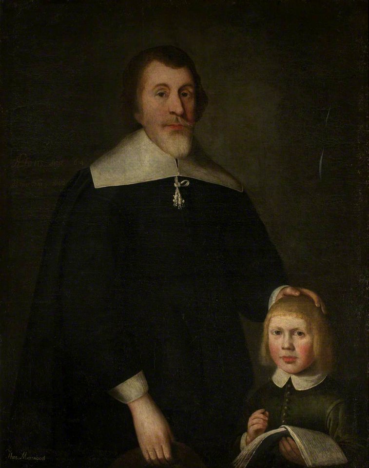 British (English) School - Portrait of an Unknown Man and a Boy (formerly said to be Sir Henry Arundell Bedingfeld, 1689–1760, - 1210287 - National Trust