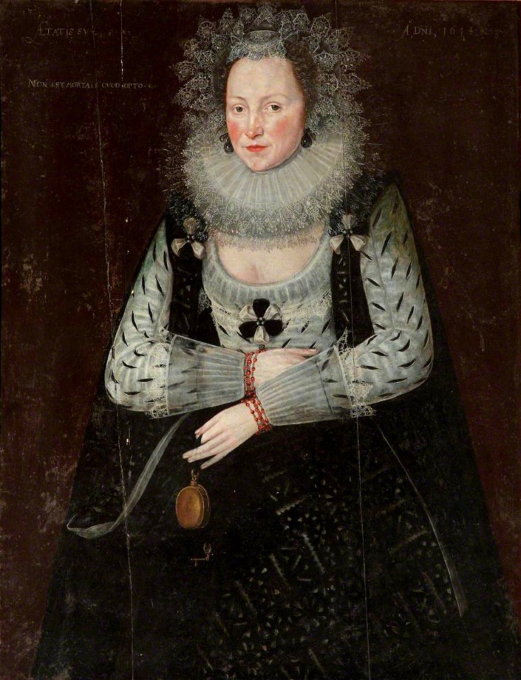British (English) School - Portrait of a Lady (presumed to be Anne Fettiplace, Mrs Henry Jones I) - 1430427 - National Trust