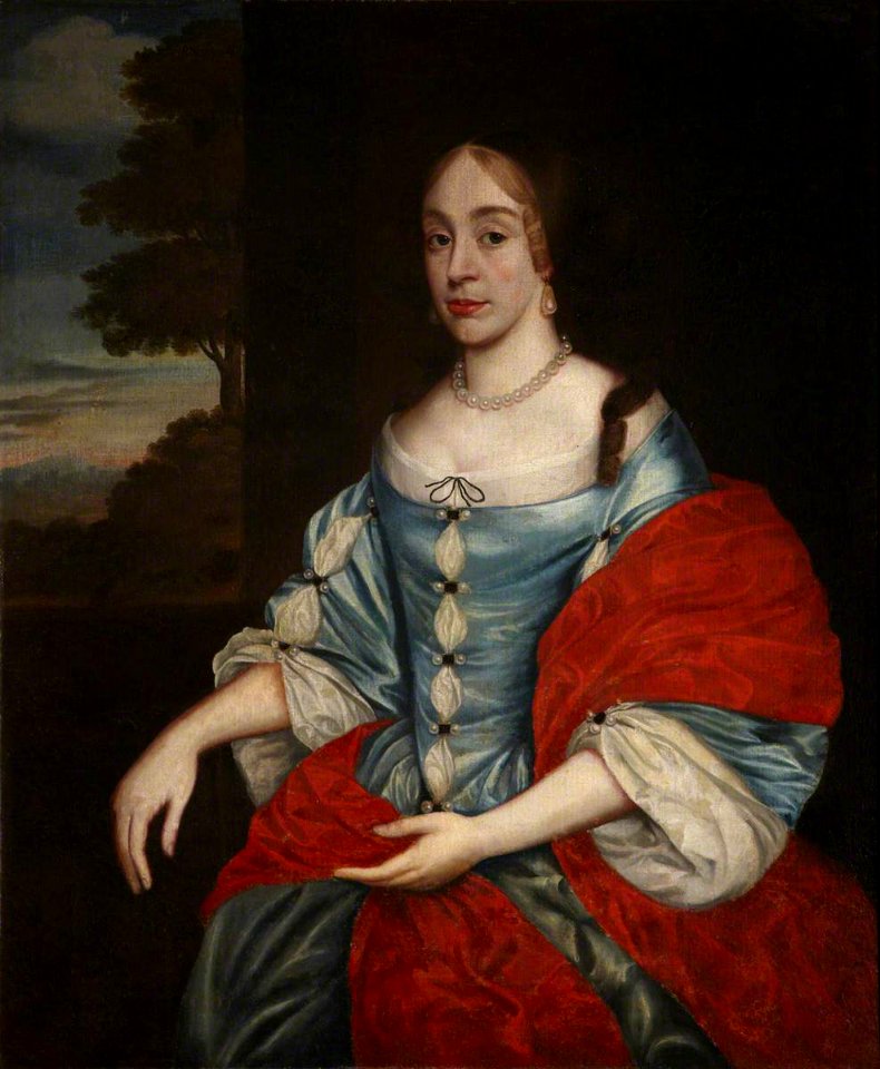 British (English) School - Portrait of an Unknown Woman, Known as 'The Bride' (possibly Anne Conyngham, Mrs David Butle or Elizabeth Conyngham, d.1681, Lady Staples) - 216399 - National Trust