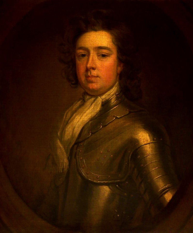 British (English) School - Portrait of an Unknown Man in Armour (possibly Major John Hanbury, 1664–1734) - 499972 - National Trust