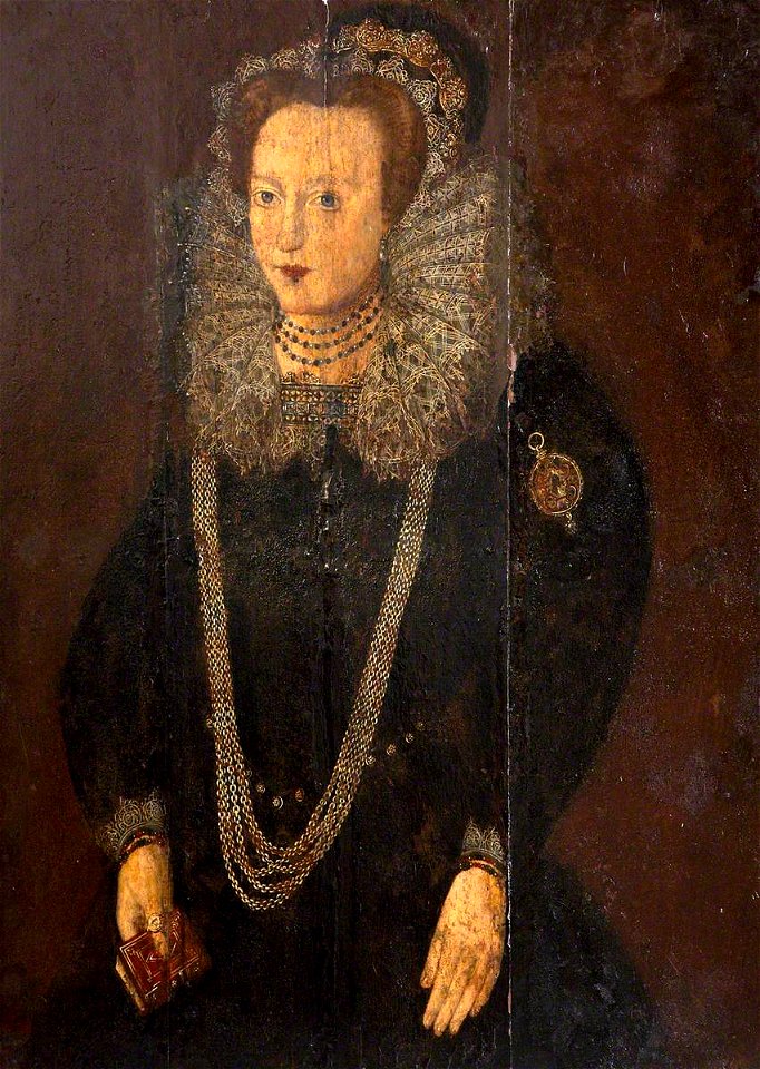 British (English) School - Reputedly Margaret Edgcumbe (1560–1648), Lady Denny - 348073 - National Trust