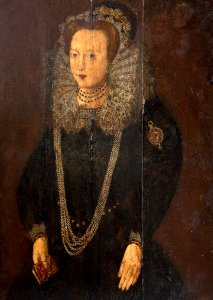 British (English) School - Reputedly Margaret Edgcumbe (1560–1648), Lady Denny - 348073 - National Trust