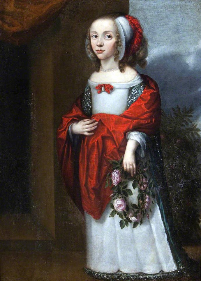 British (English) School - Portrait of an Unknown Girl - 557808 - National Trust