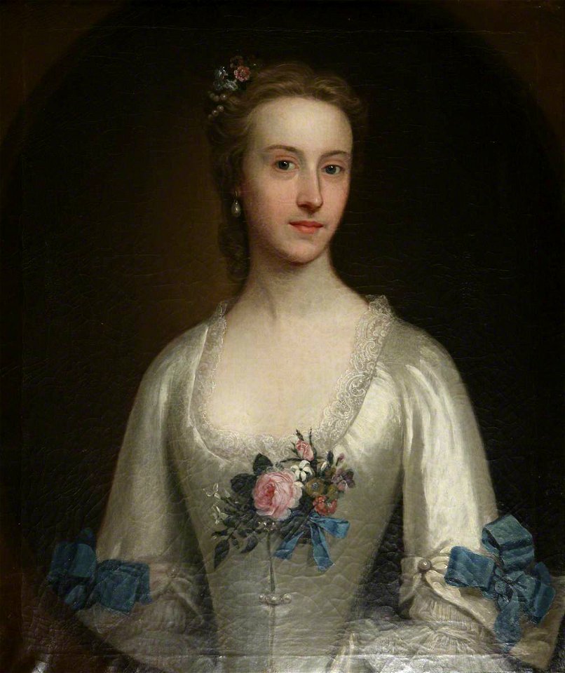 British (English) School - Portrait of an Unknown Lady (possibly Miss White) - 509857 - National Trust