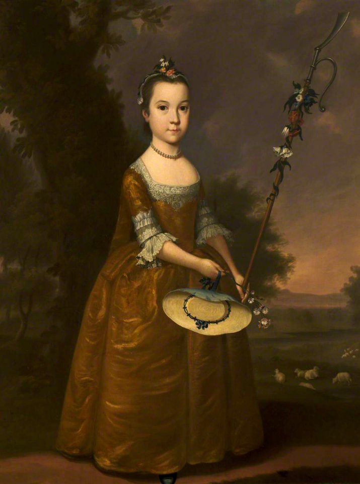 British (English) School - Reputedly Beatrix Egerton (1754–1799), Later Mrs Daniel Wilson, as a Child - 1298256 - National Trust