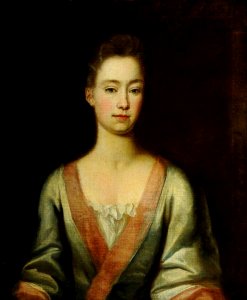 British (English) School - Portrait of an Unknown Lady in White and Pink - 593142 - National Trust