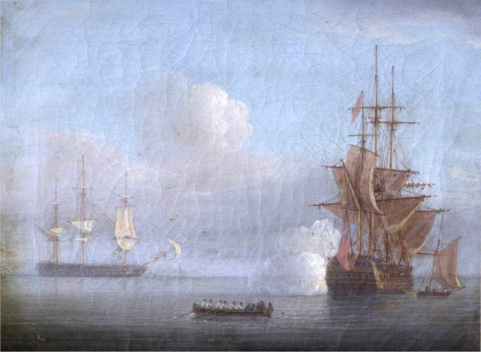 British (English) School - Ship of War - 884995 - National Trust