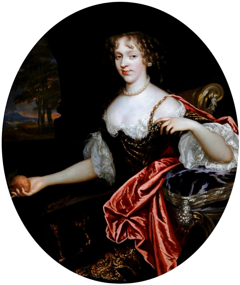 British (English) School - Portrait of an Unknown Young Lady Holding an Orange - 593126 - National Trust